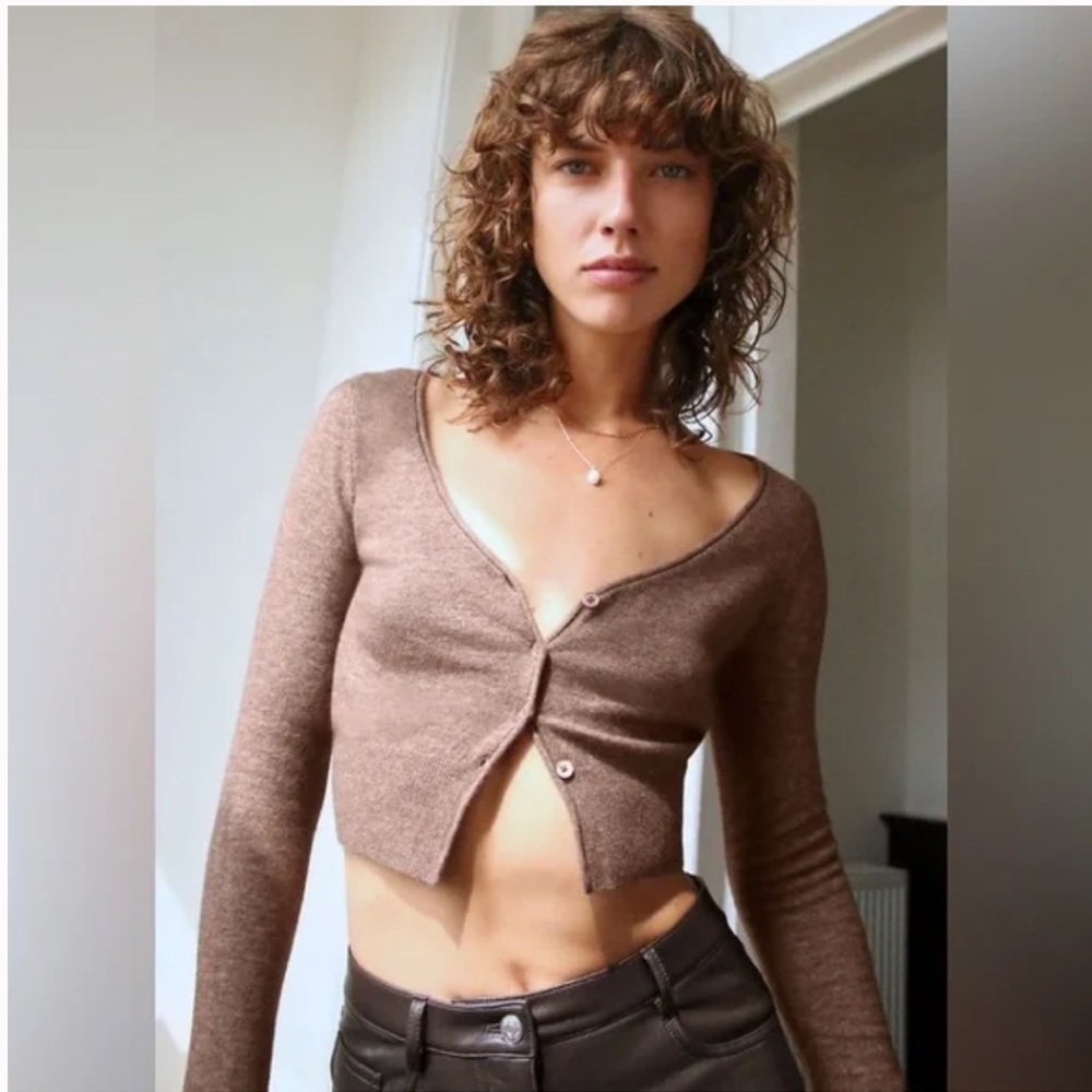 WILFRED brown Santorini Cardigan